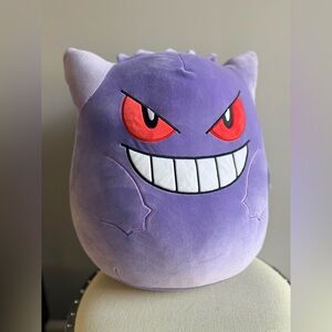 ✨ NWT Pokémon x Squishmallows: 14” Gengar Ultra-Plush ✨
